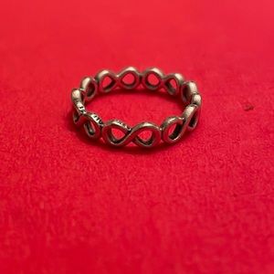Pandora Infinity Ring Size 7
